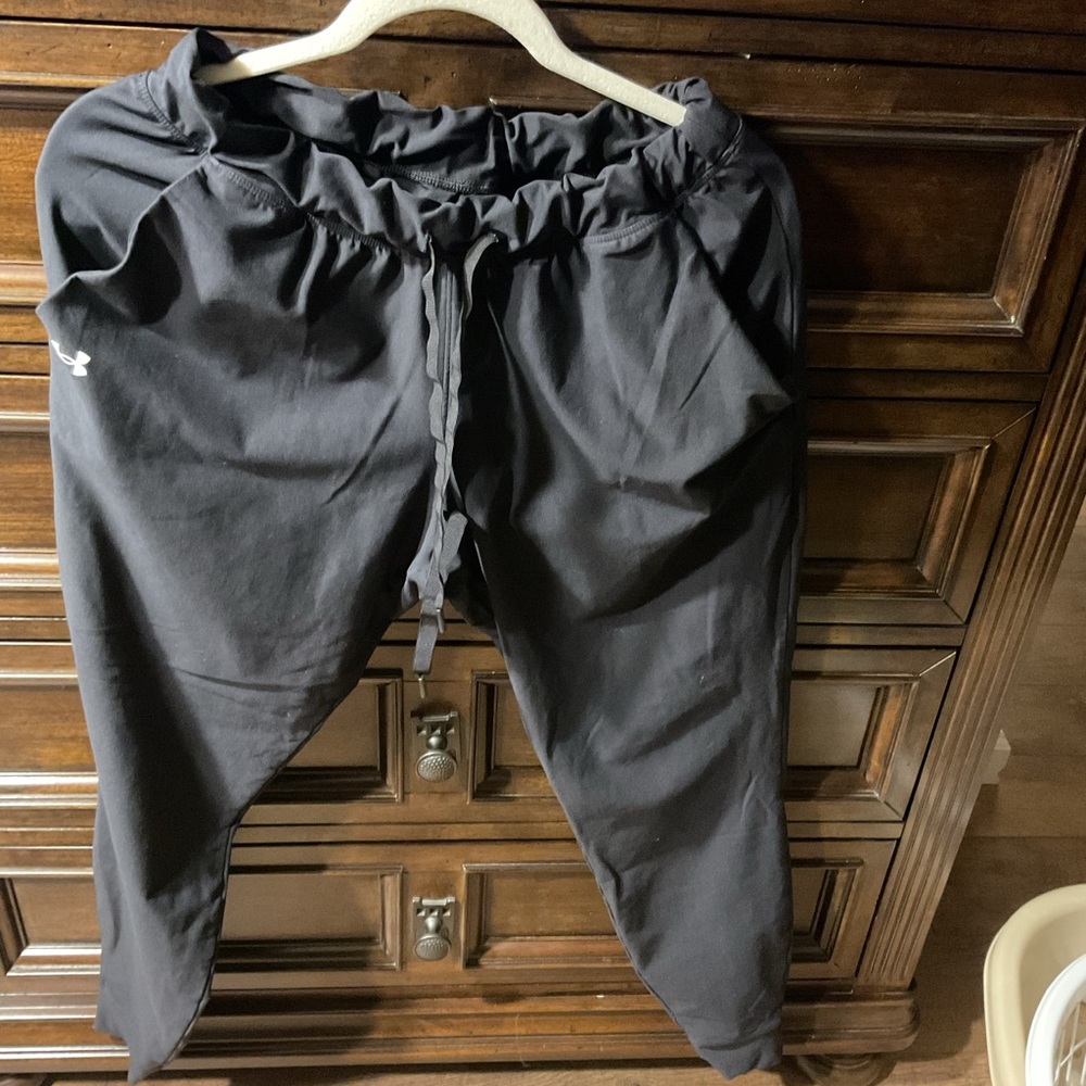 Under Armour Black Track Pants